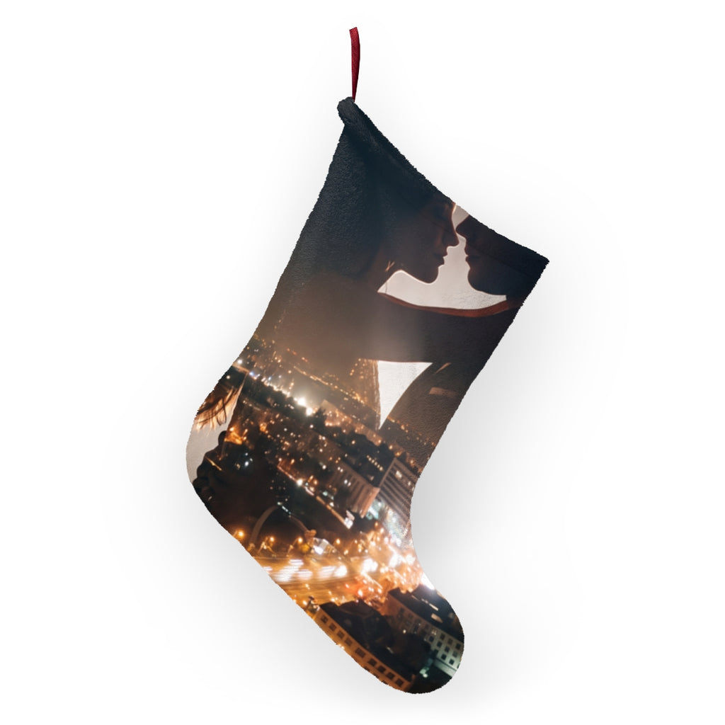 Christmas Stocking - Metropolitan Night | Echovira Gallery