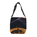 Adjustable Tote Bag with Vintage Brass Sundial
