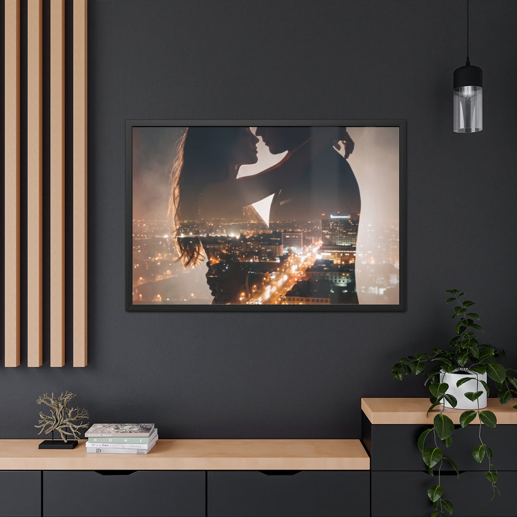 Framed Poster - Metropolitan Lovers Skyline (10×8, 12×8... |...