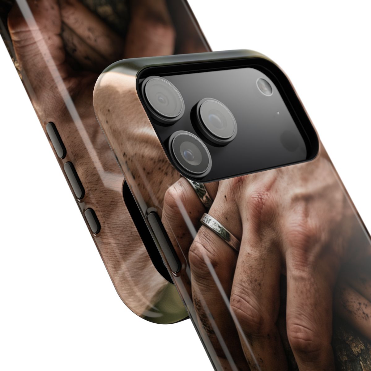 Earthy Forest Roots iPhone Tough Case