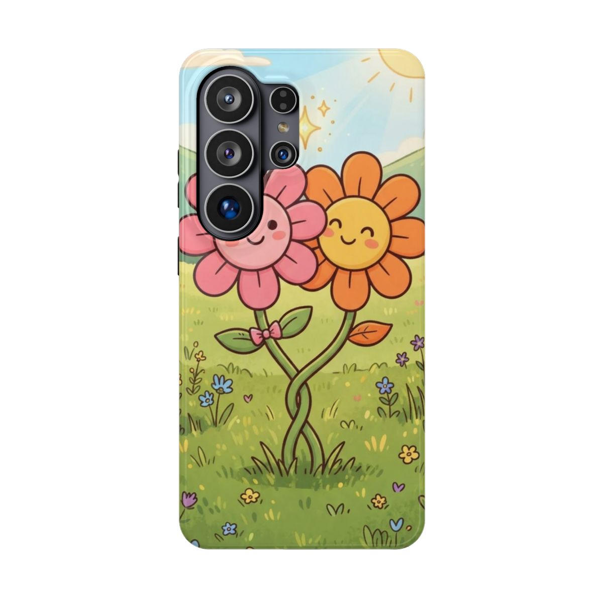Impact-Resistant Cases - Sunny Meadow Friends Floral Art |...