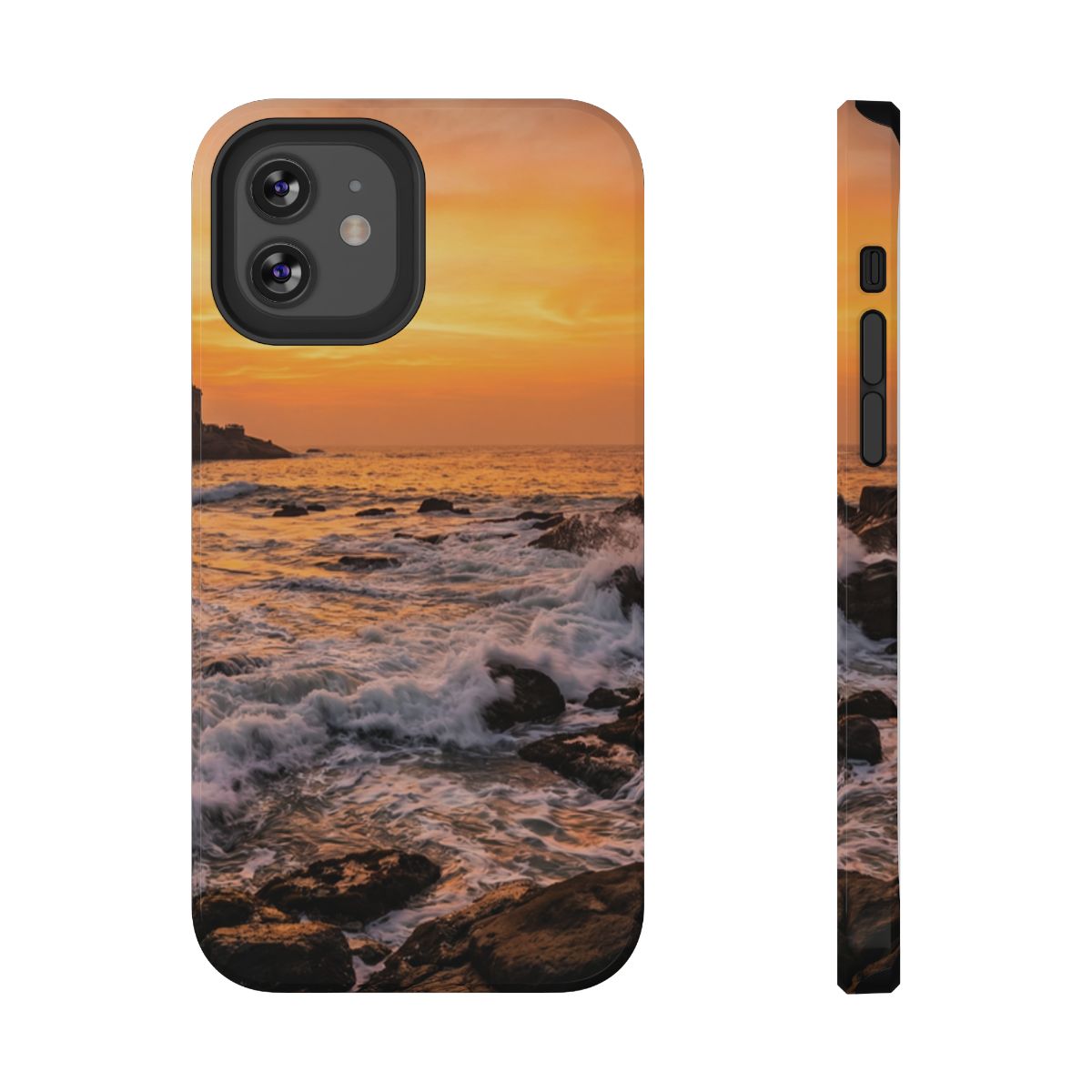 Impact-Resistant Cases - Phone Case - Sunrise Coastal Art— sizes part 1/2
