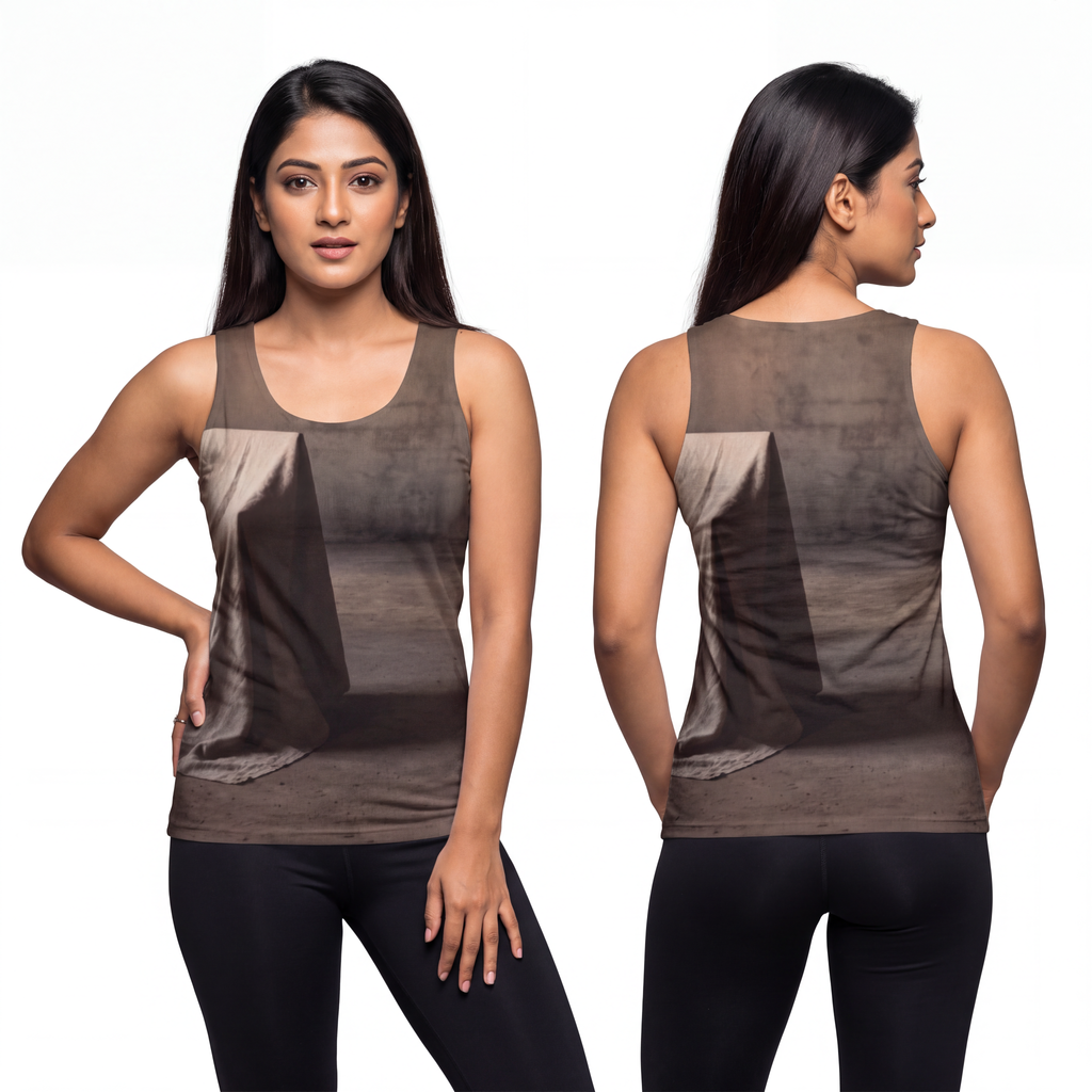 Unisex Tank Top - Draped Silence Still Life Art - Shadowed...