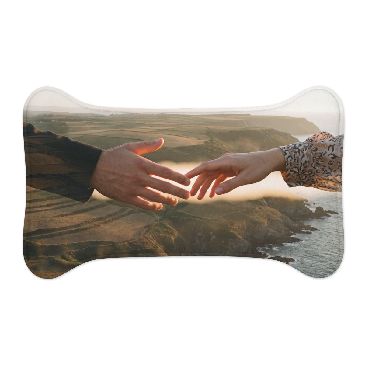 Pet Feeding Mats - The Infinite Touch | Ethereal Coastal Art...