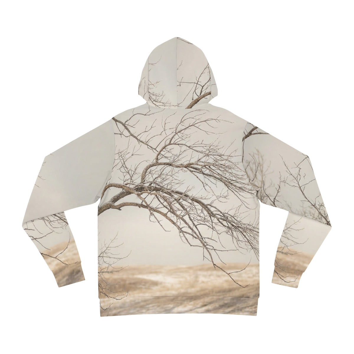 Fashion Hoodie - Winter Branch Solitude Landscape | Echovira...