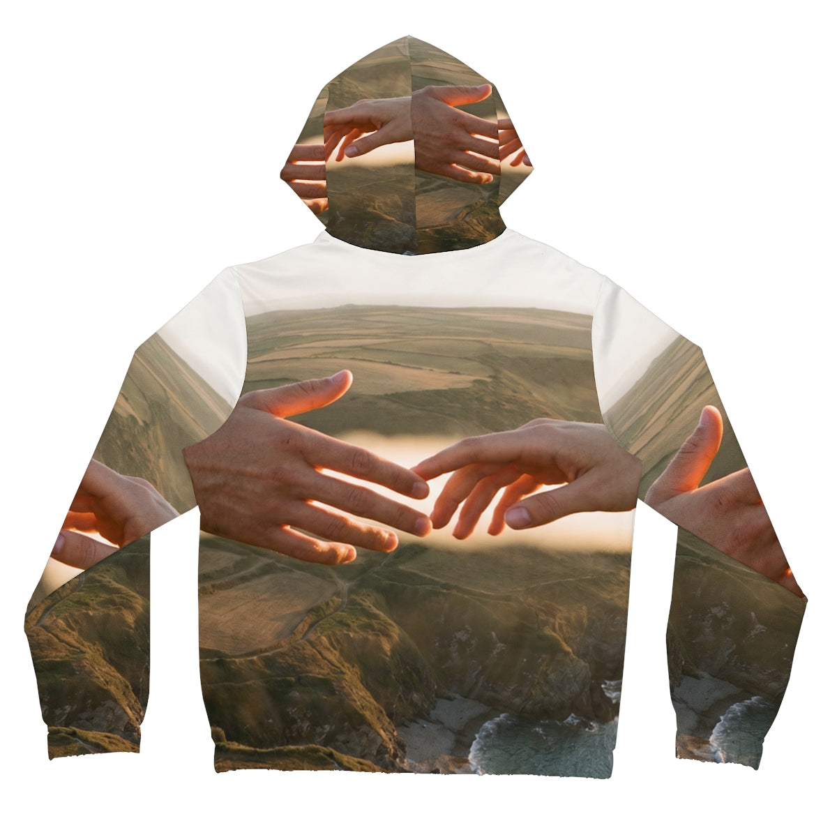 Women's Full-Zip Hoodie - The Infinite Touch | Ethereal... |...