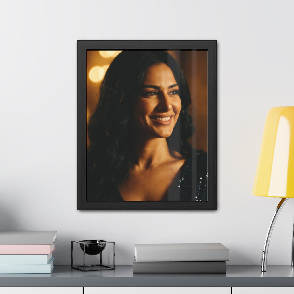 Framed Poster - Cinematic Portrait — Portrait