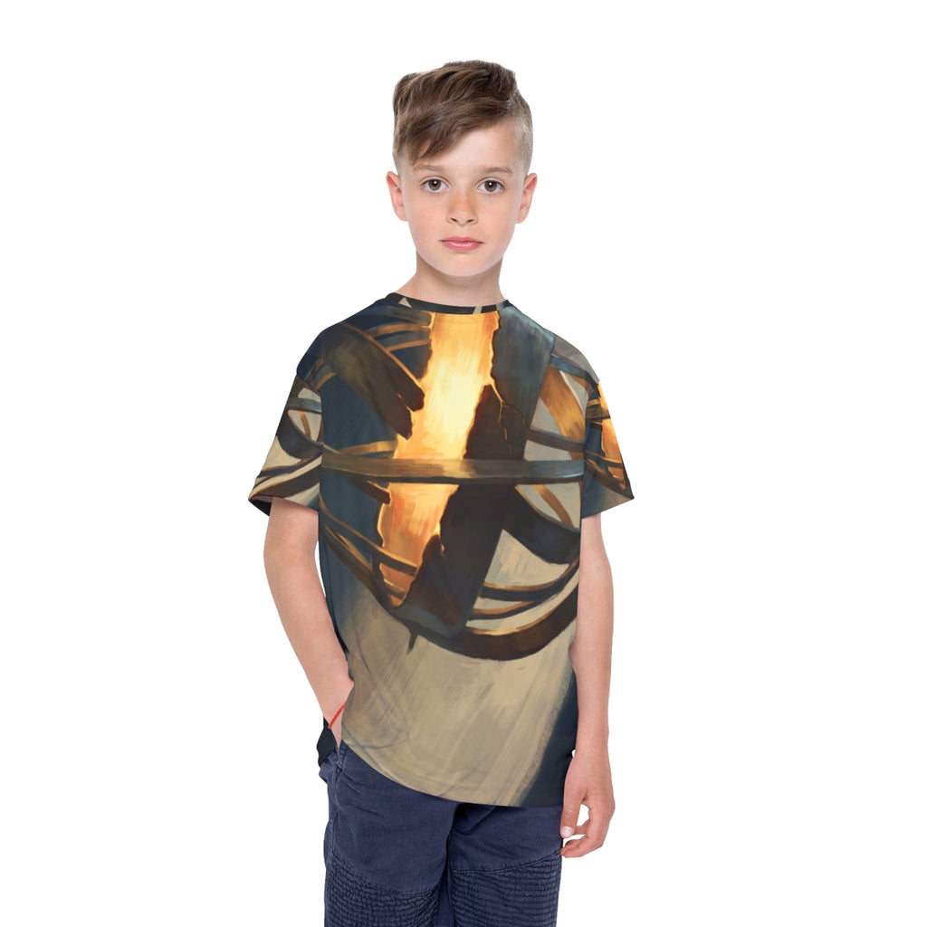Kids Sports Jersey Celestial Armillary Art