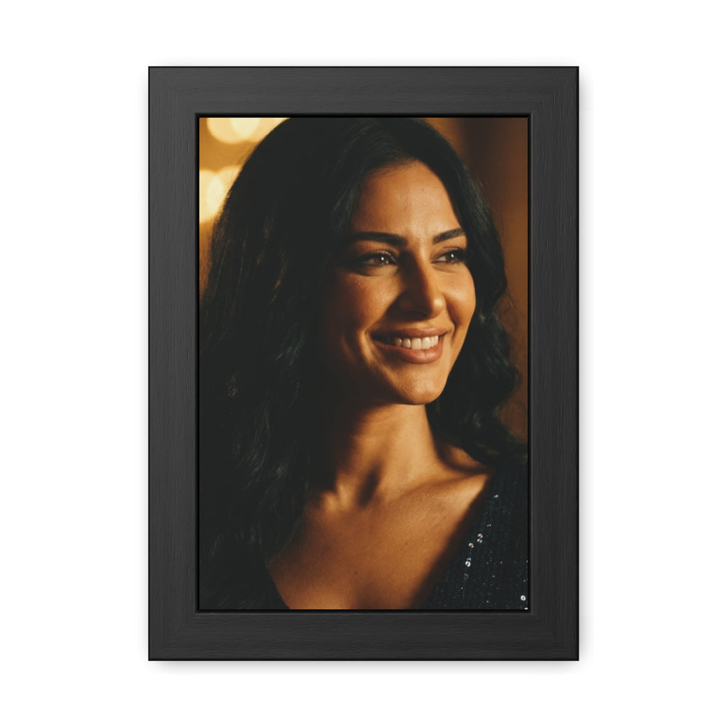 Framed Poster - Cinematic Portrait — Portrait