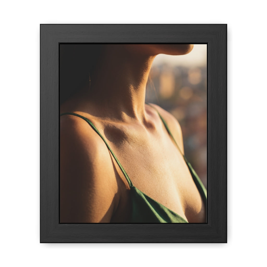 Framed Poster - Sunlit Muse Gallery Art