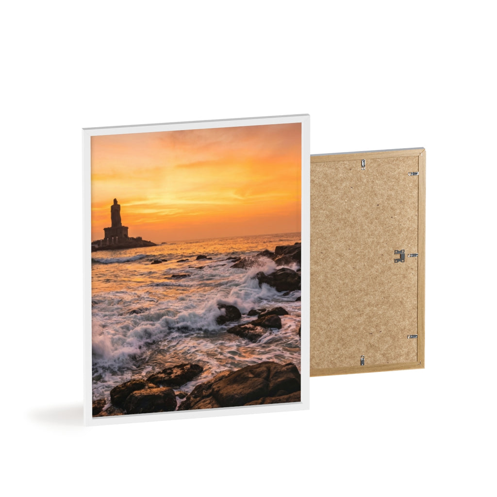 Framed Poster - Golden Hour Horizon