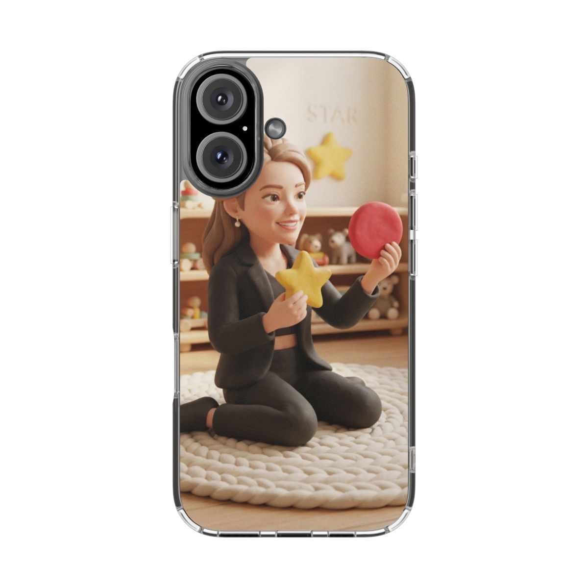 Clear Impact-Resistant Cases - Clear Phone Case - Sculpted...