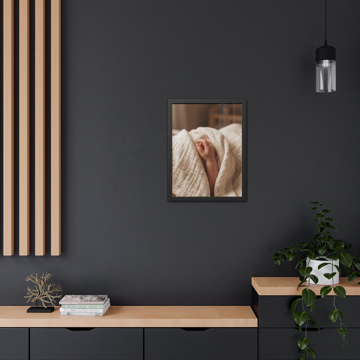 Framed Poster Wall Art - Boho Nursery