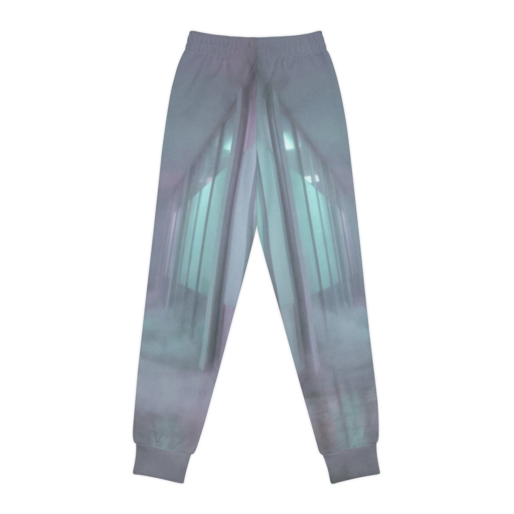 Youth Joggers - Liminal Corridor Fog Art Print | Echovira...