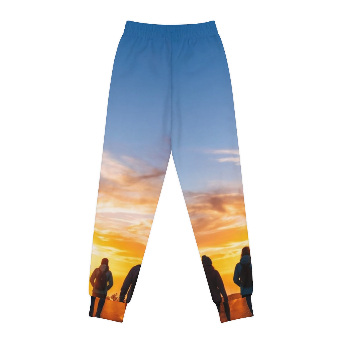 Youth Joggers - Golden Hour Wanderlust Art | Echovira...