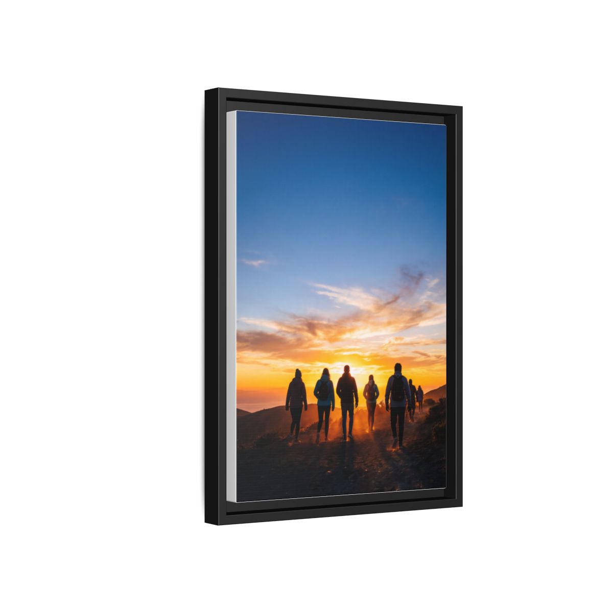Matte Canvas, Framed - Epic Dawn Trek