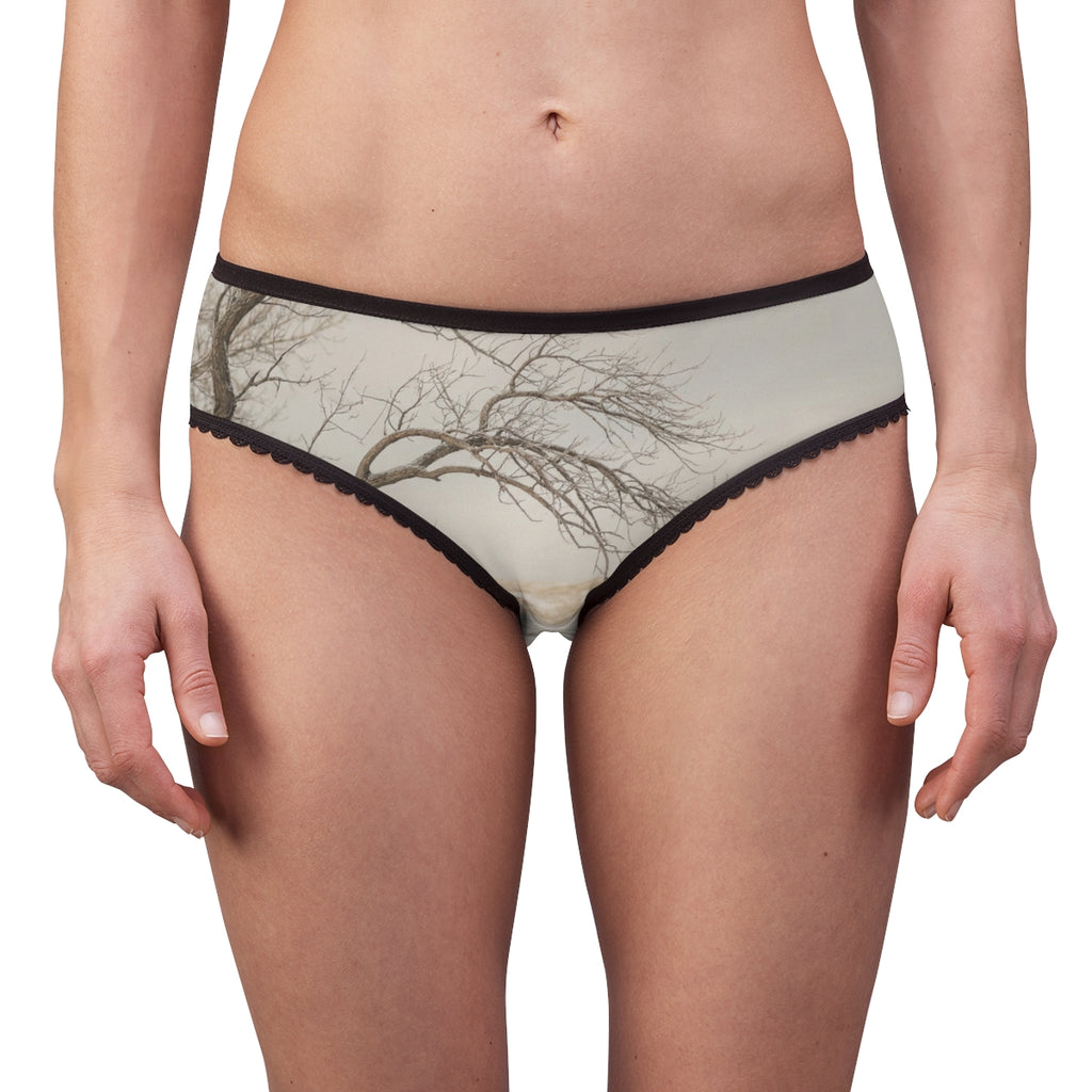 Women's Briefs - Winter Branch Solitude Landscape | Echovira...