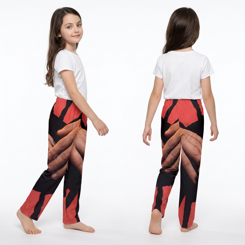 Kids Chiaroscuro Hands Lounge Pants