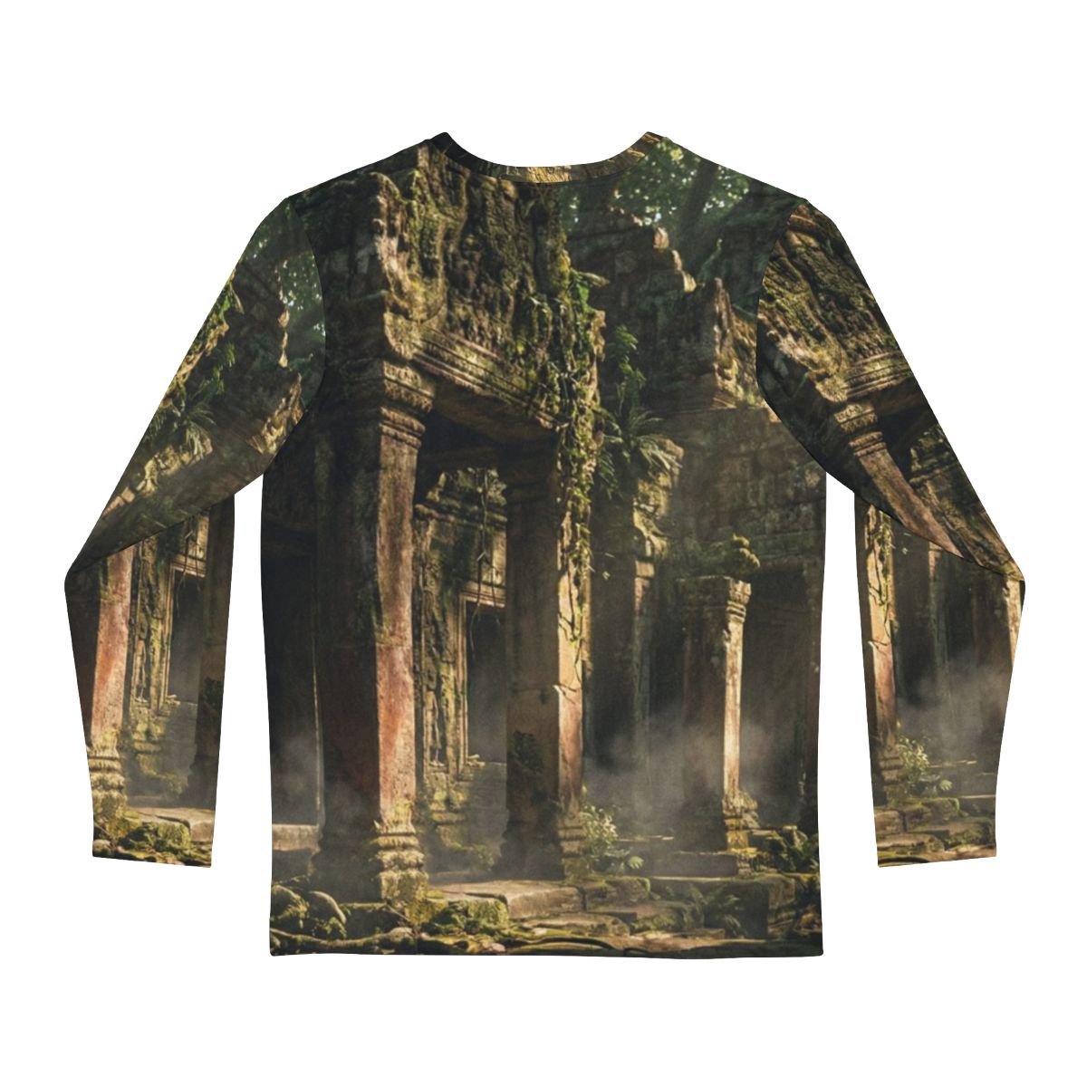 Men's Long Sleeve Shirt - Ancient Gate | Echovira Gallery