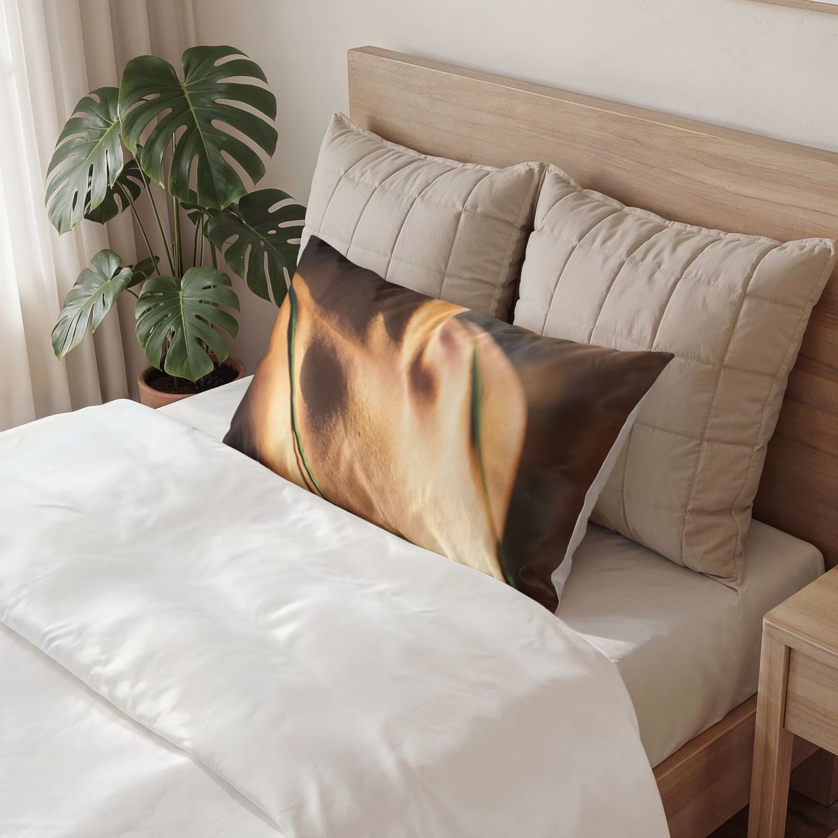 Cotton Pillow Sham - Sun-Kissed Silk