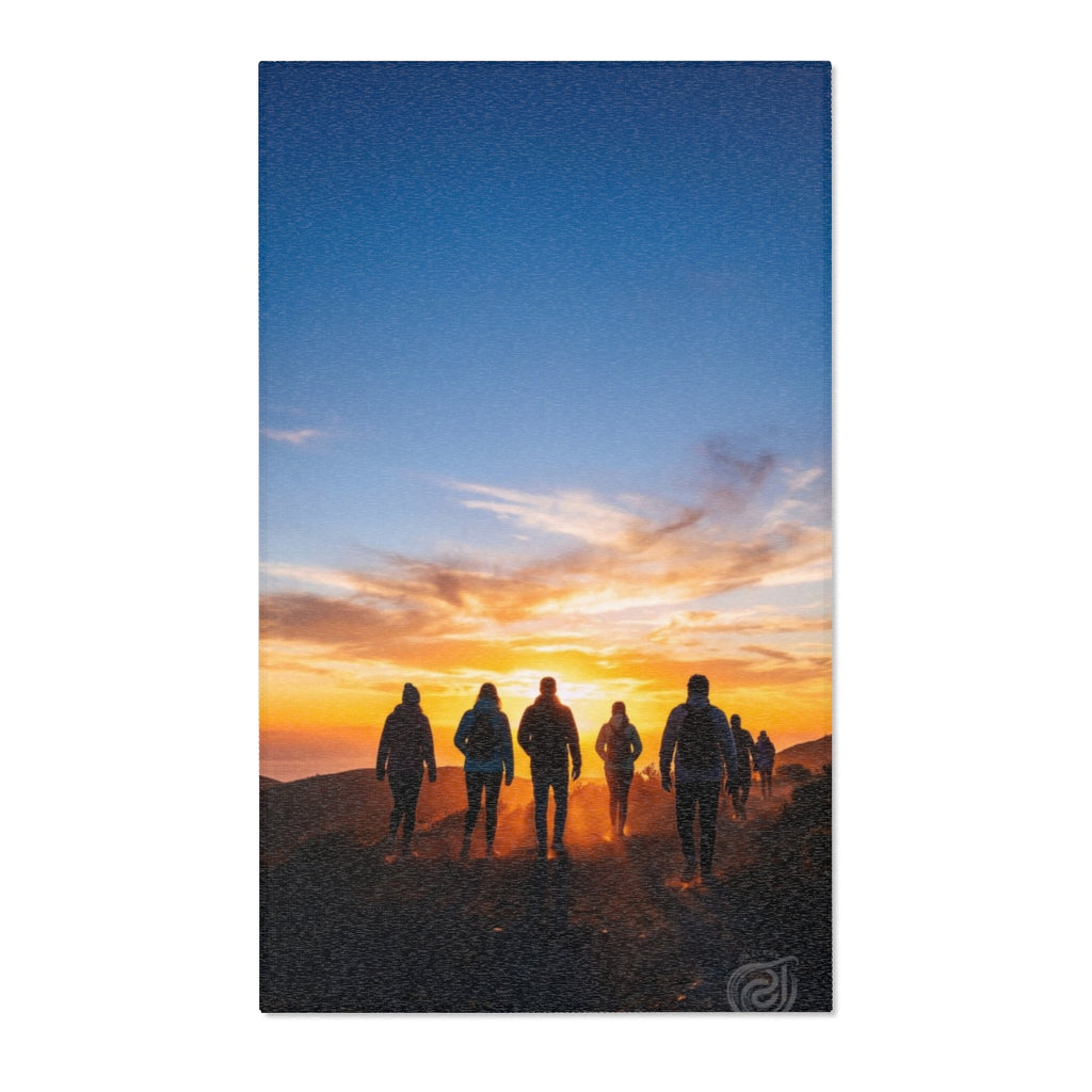 Area Rug - Sunset Ridge Trail | Echovira Gallery