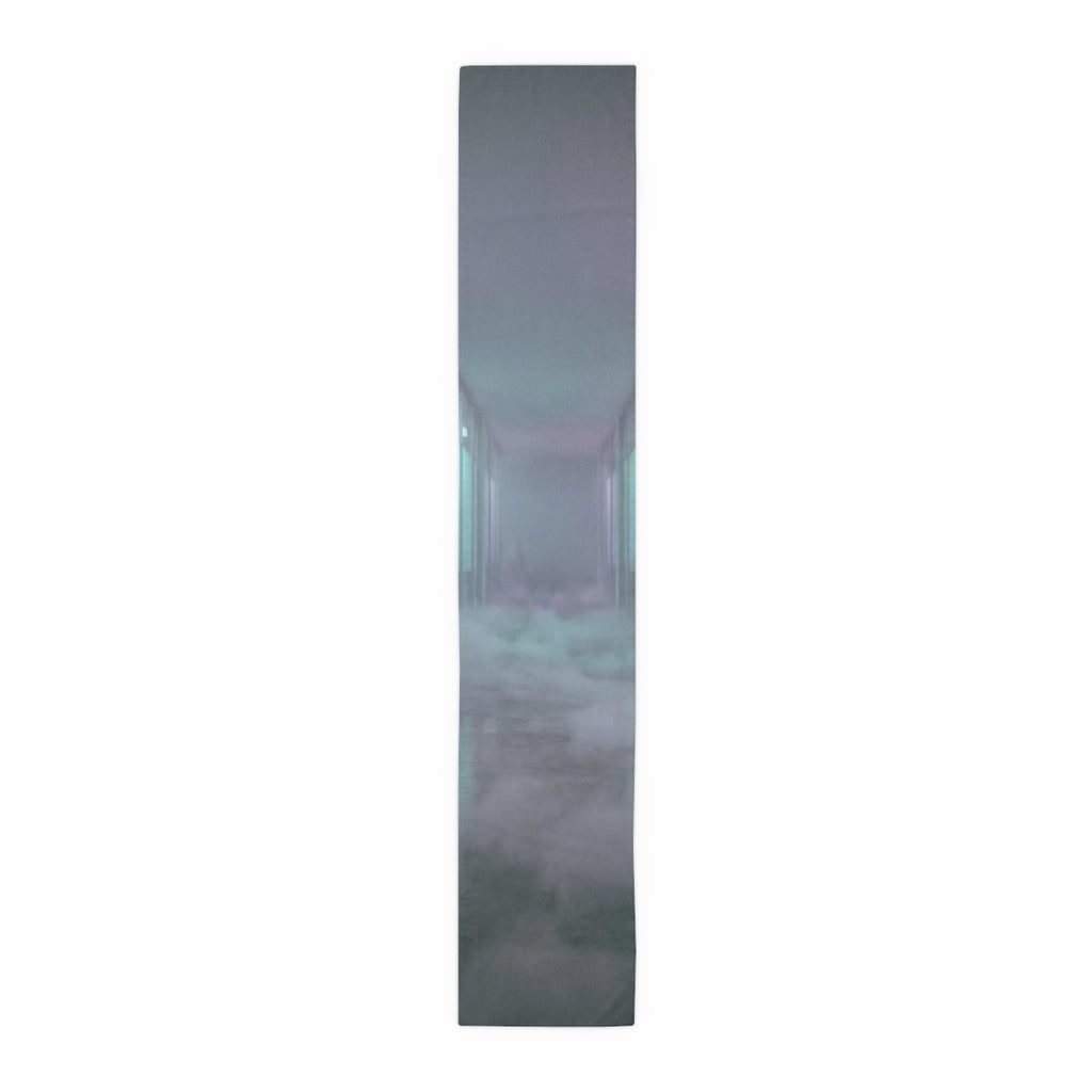 Table Runner - Liminal Fog | Echovira Gallery
