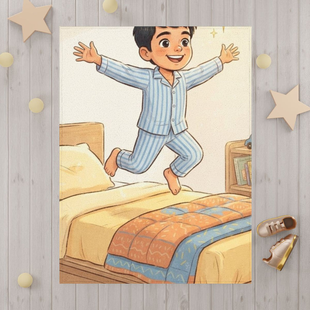 Toddler Blanket - Morning Snuggle Wonder | Echovira Gallery