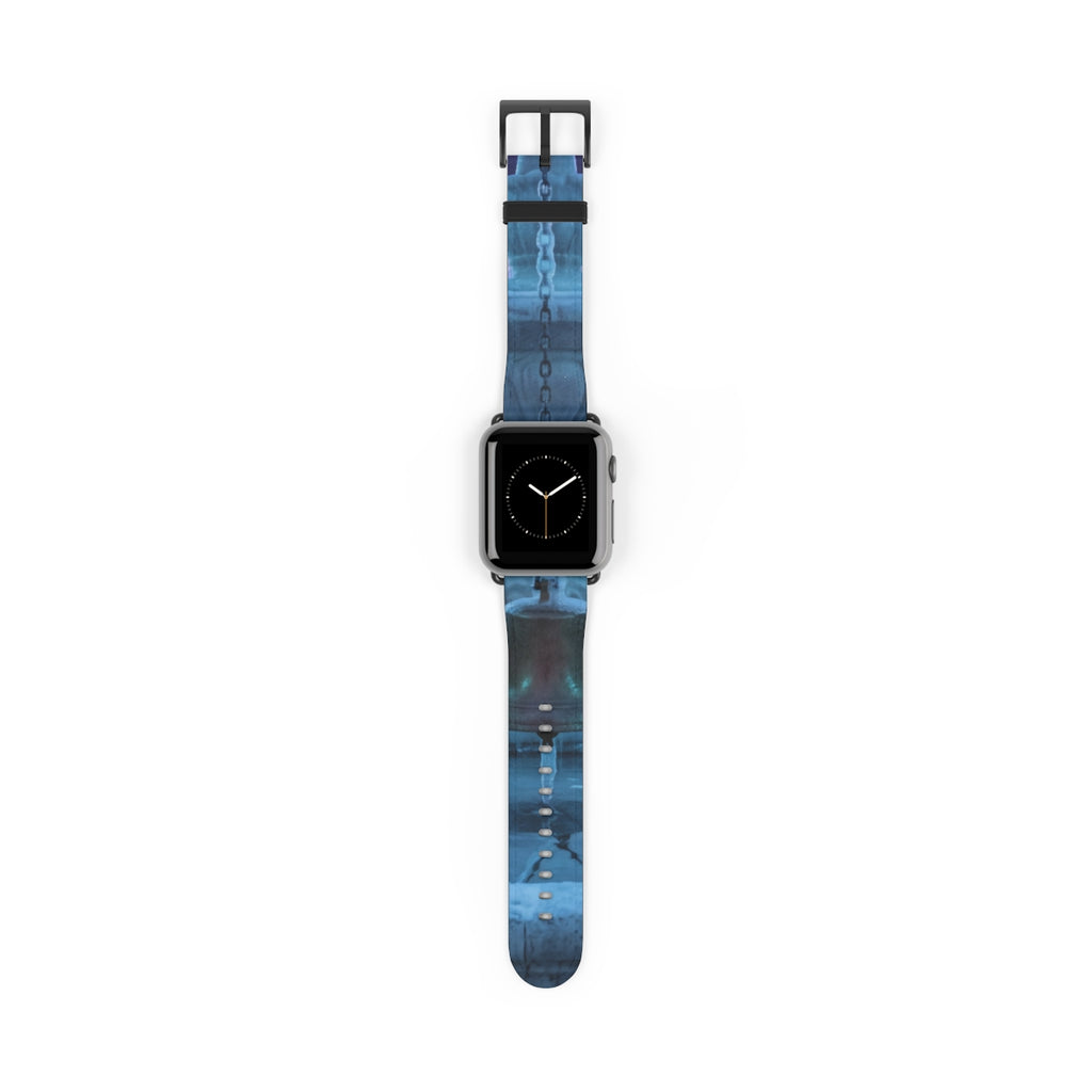 Apple Watch Band - Neon Ice Courtyard | Echovira Gallery
