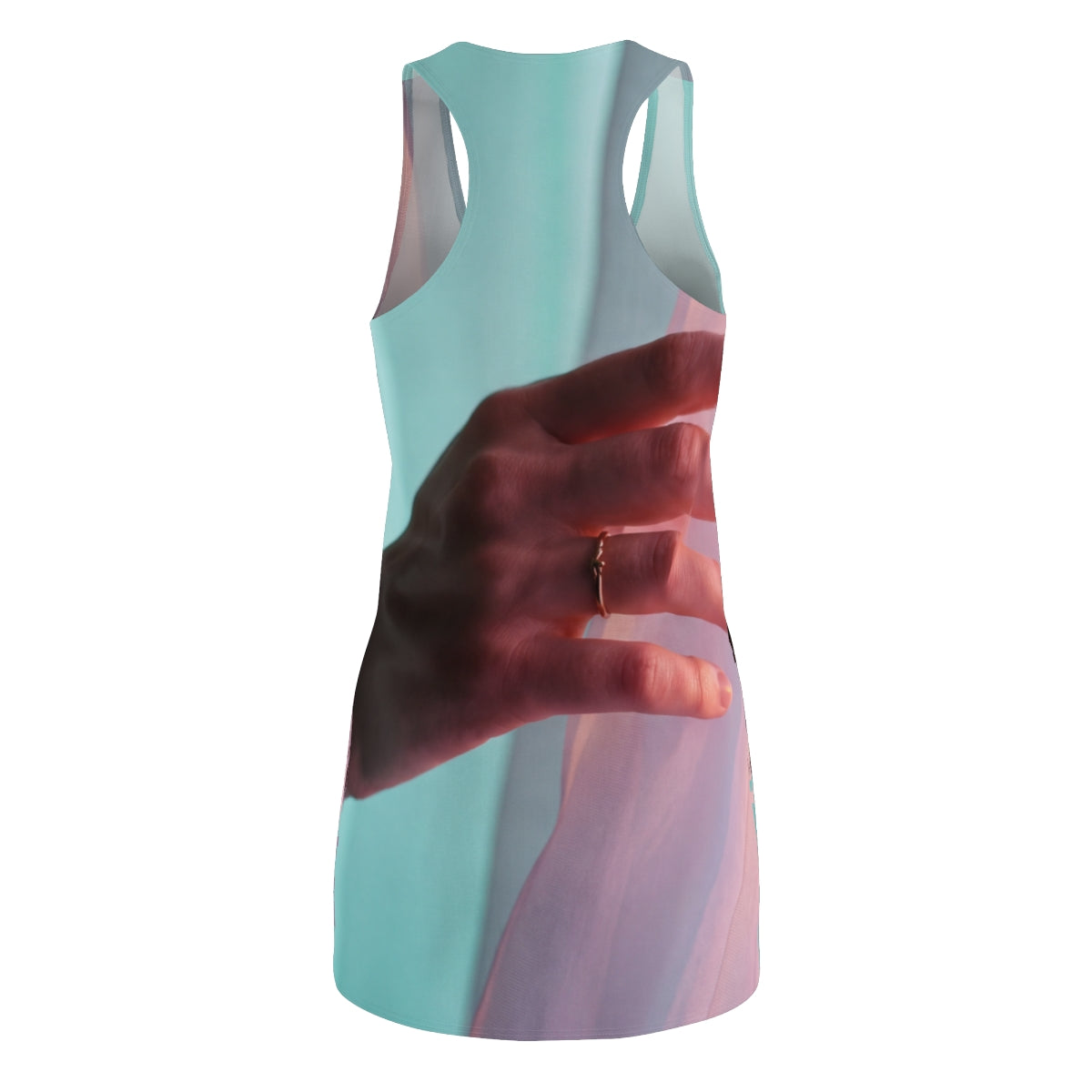 Women's Cut & Sew Racerback Dress - Dawn Breeze | Echovira...