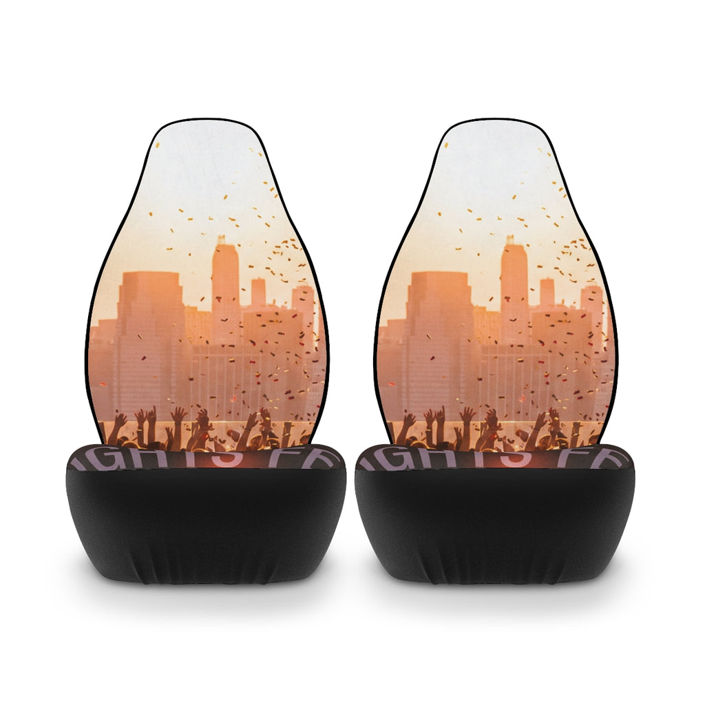Car Seat Covers - City Lights Festival | Echovira Gallery