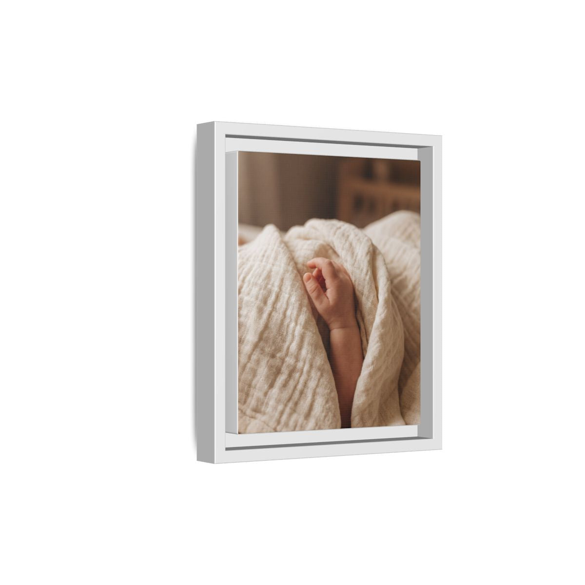 Matte Canvas, Framed - Neutral Nursery