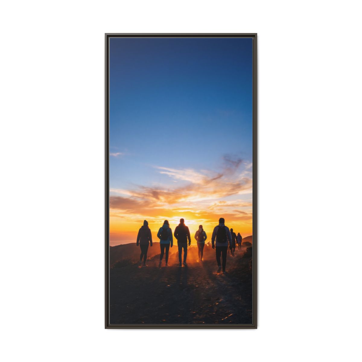 Matte Canvas, Framed - Epic Dawn Trek
