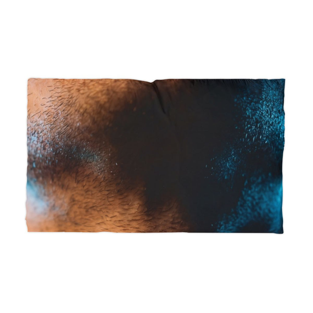 Microfiber Pillowcase - Neon Horizon Portrait | Echovira...