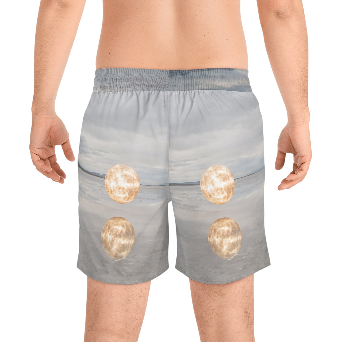 Men's Mid-Length Swim Shorts - Horizon | Echovira Gallery