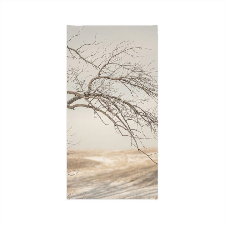 Lightweight Neck Gaiter - Winter Branch Solitude Landscape