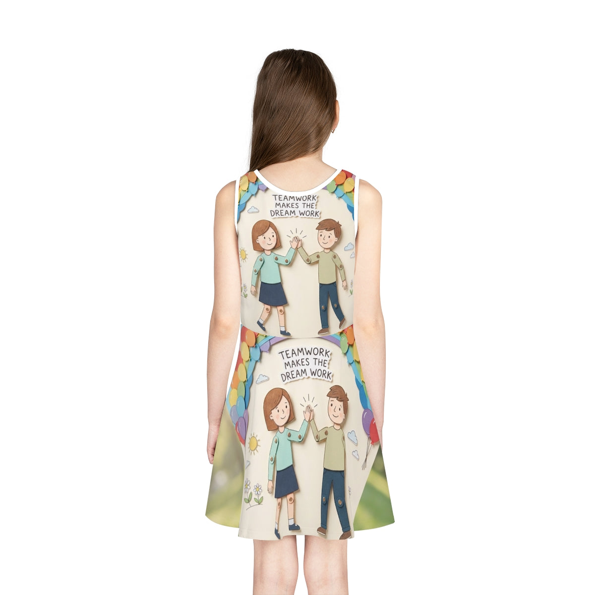 Girls' Sleeveless Sundress - Sunny Teamwork | Echovira...
