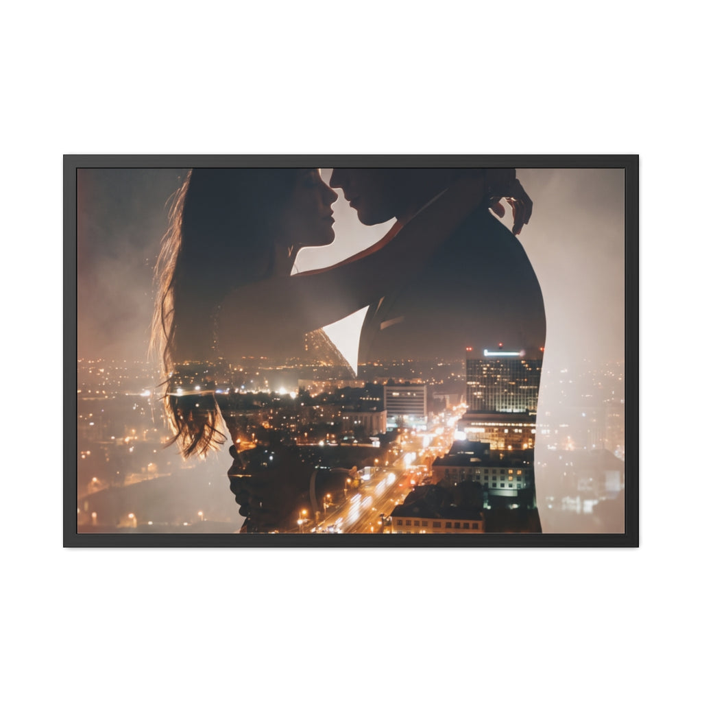 Framed Poster - Metropolitan Lovers Skyline (10×8, 12×8... |...