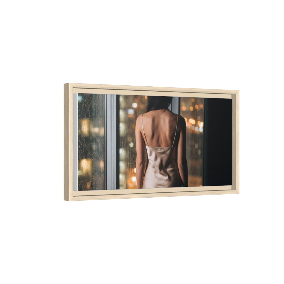 Framed Matte Canvas - Cinematic Nights
