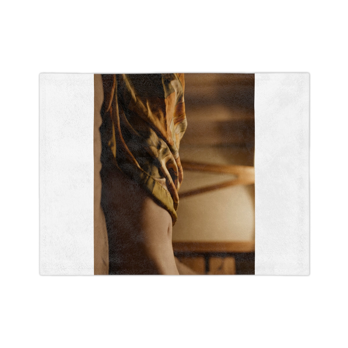 Velveteen Microfiber Blanket - Amber Silk | Echovira Gallery
