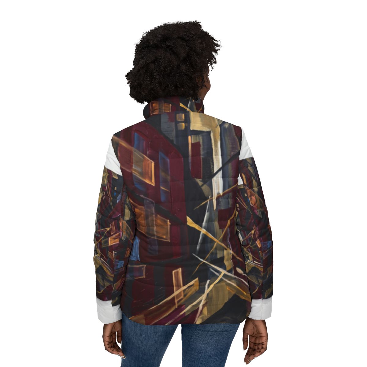 Women's Puffer Jacket - Urban Perspective | Echovira Gallery