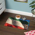 Pet Food Mat (12x18) - Flag