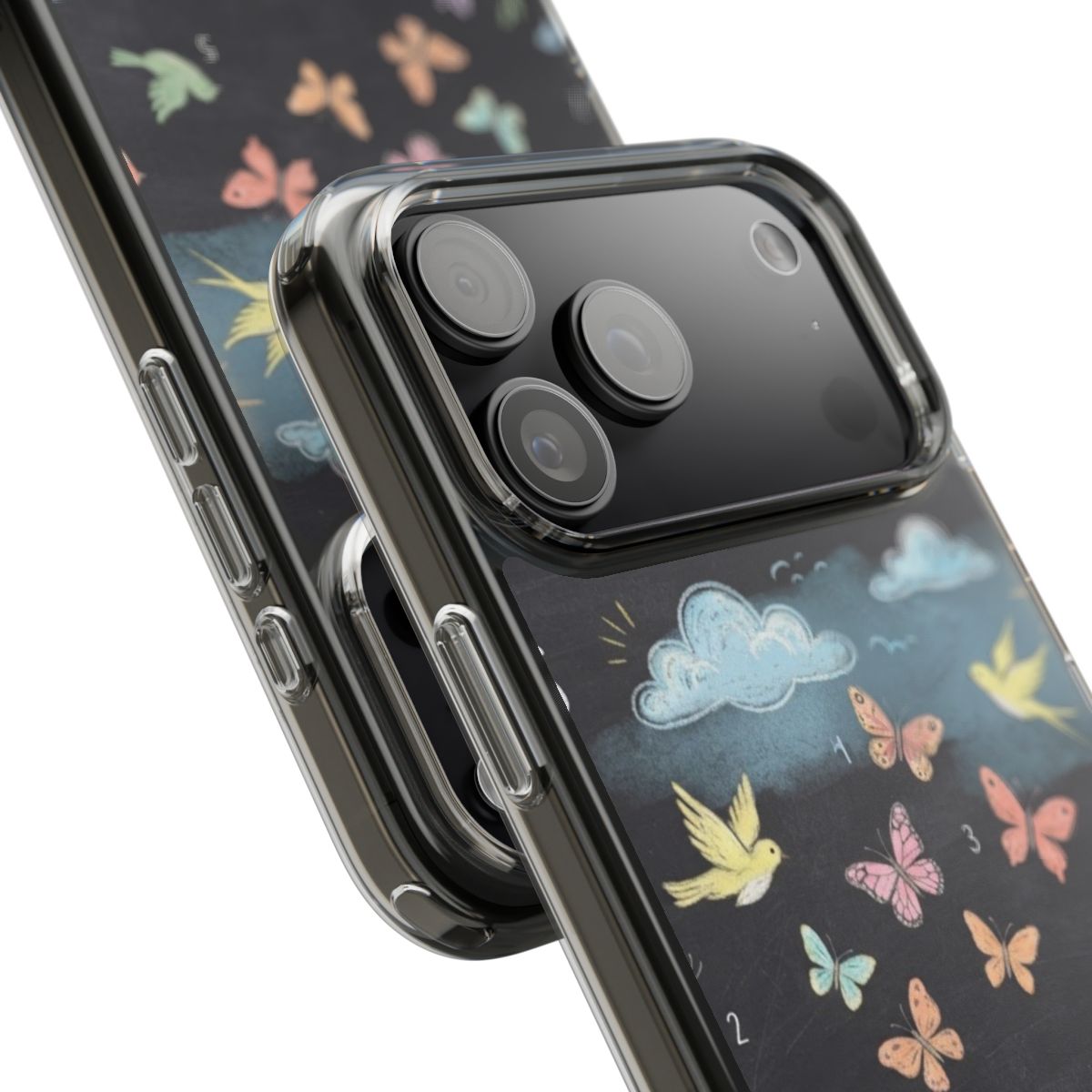 Clear Impact-Resistant Cases - Clear Phone Case - Meadow......