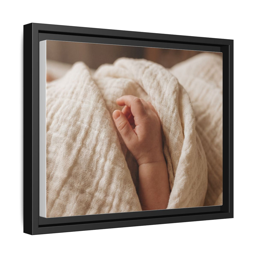 Framed Canvas - Minimalist Decor — Black / 1.25"