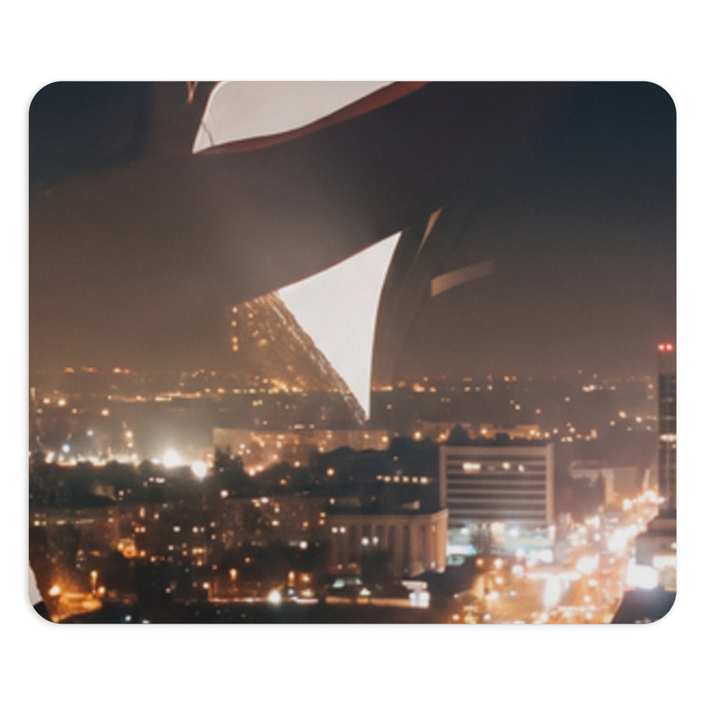 Mouse Pad - Midnight City Silhouette | Echovira Gallery