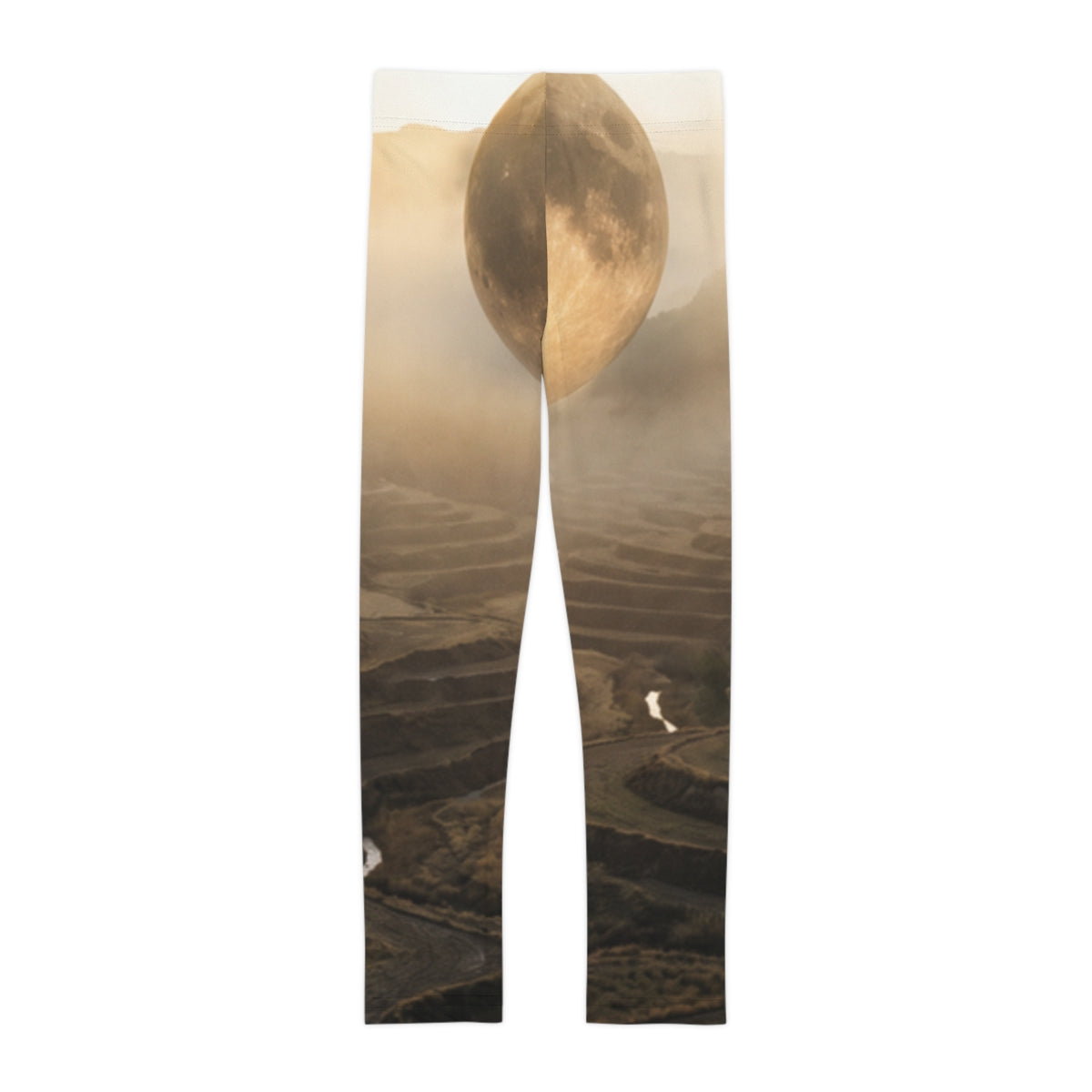 Celestial Valley Moon Kids Leggings
