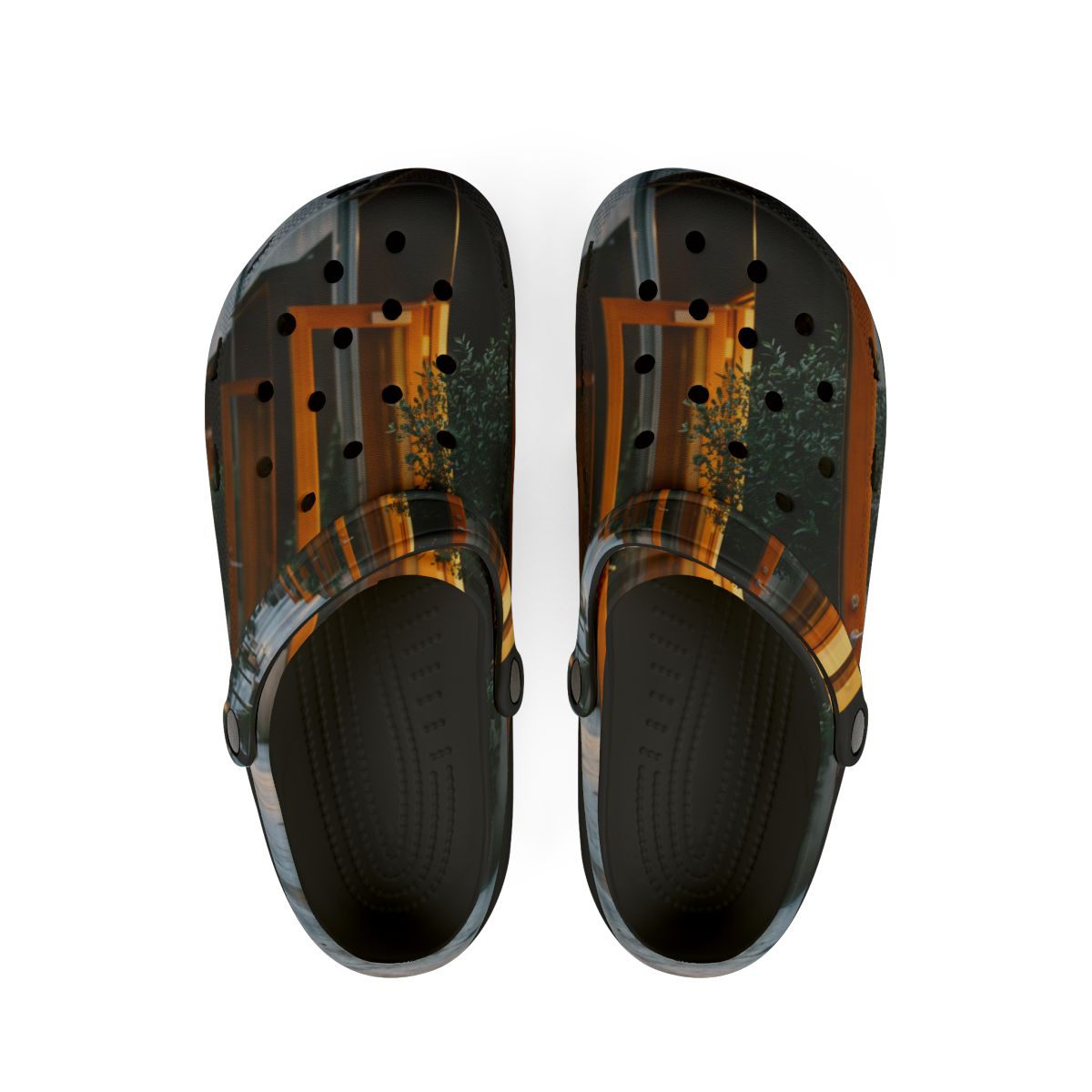 EVA Foam Rubber Shoes - Twilight Walkway | Echovira Gallery