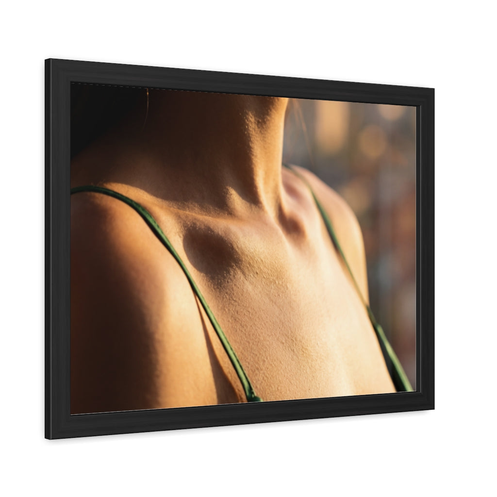 Framed Poster - Sunlit Muse Gallery Art