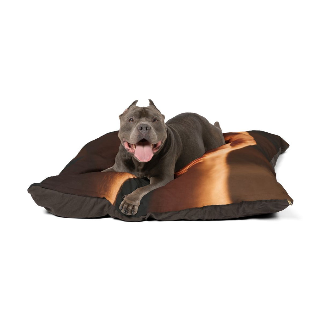 Pet Bed - Quiet Comfort Holding Hands Cozy Portrait |...