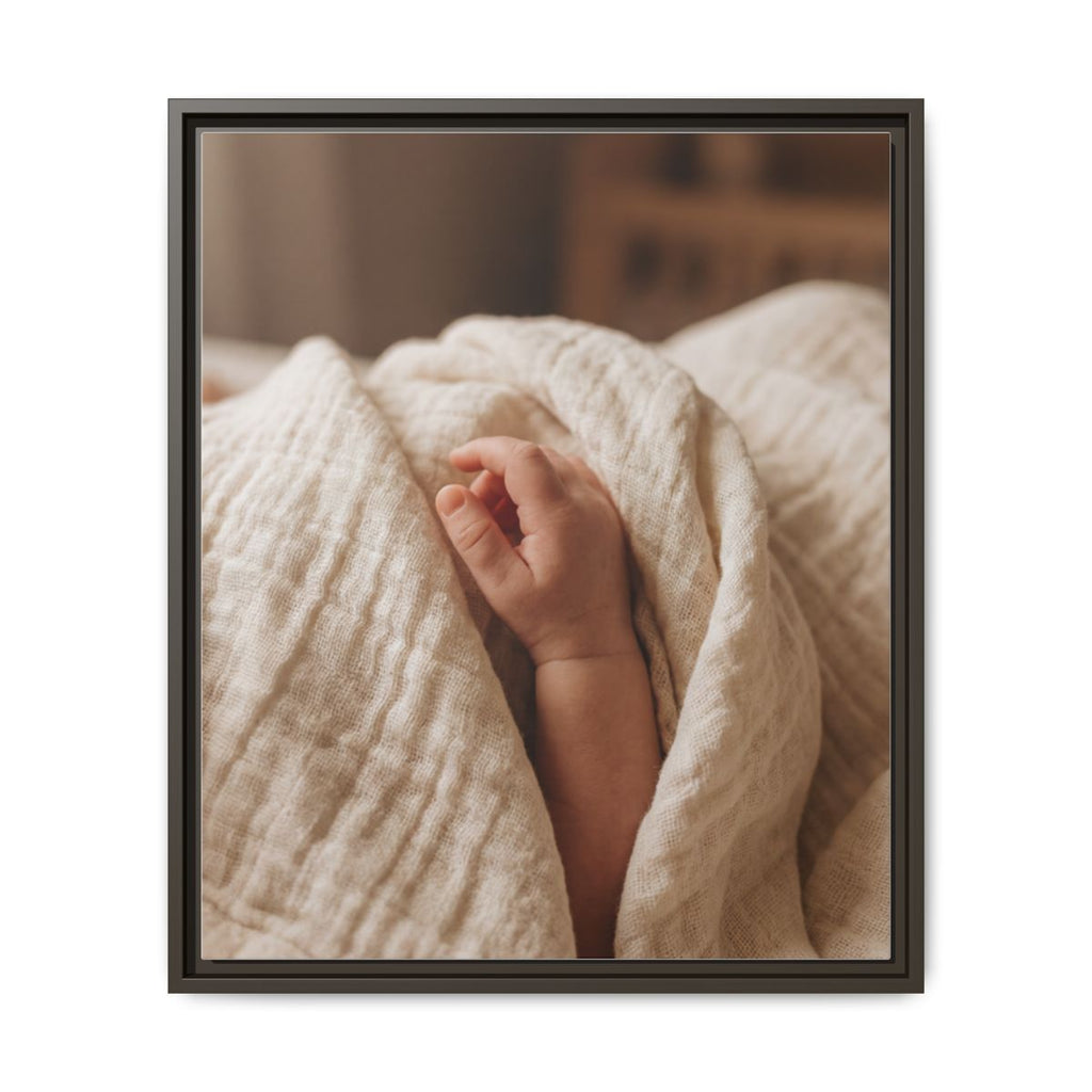 Framed Matte Canvas - Neutral Nursery