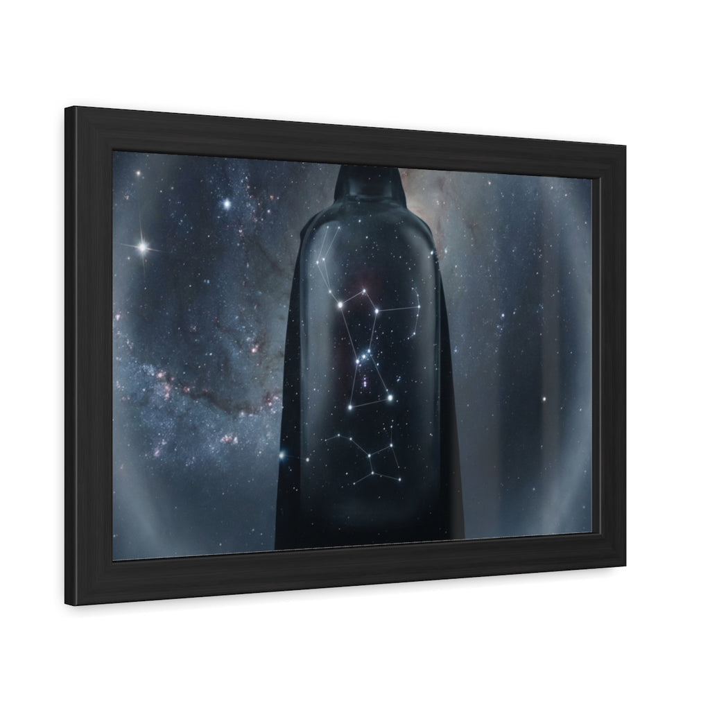 Framed Poster - Orion Cosmic Voyager — Landscape (10×8, 12×8, 11×9, 14×11, 17×11, 16×12, 18×12, 20×16, 24×16, 24×18, 30×20, 32×24, 36×24, 40×26 & 48×32)